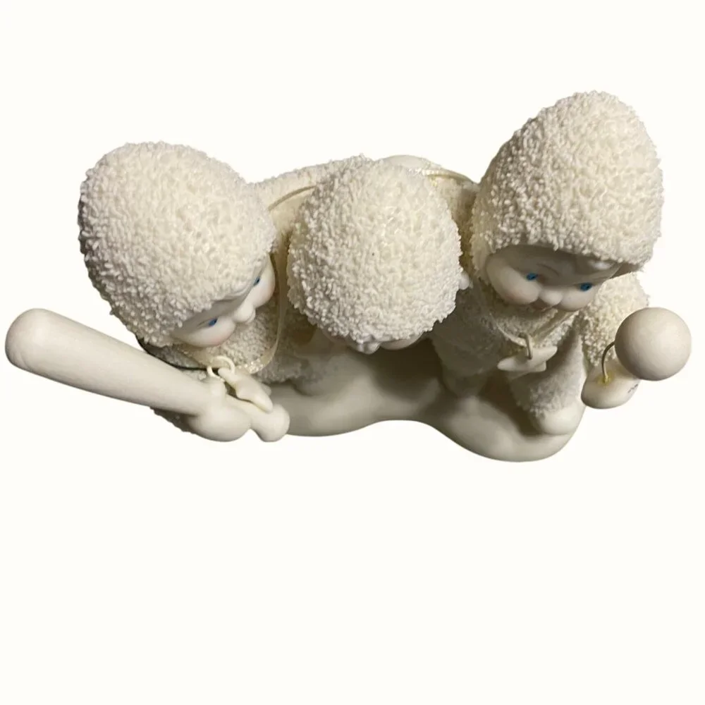 Department 56 Snowbabies Good Sports Good Friends Collectible Figurine Rare - Picture 7 of 7